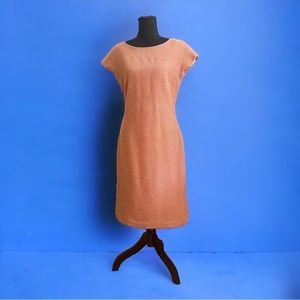 Lined wool dress